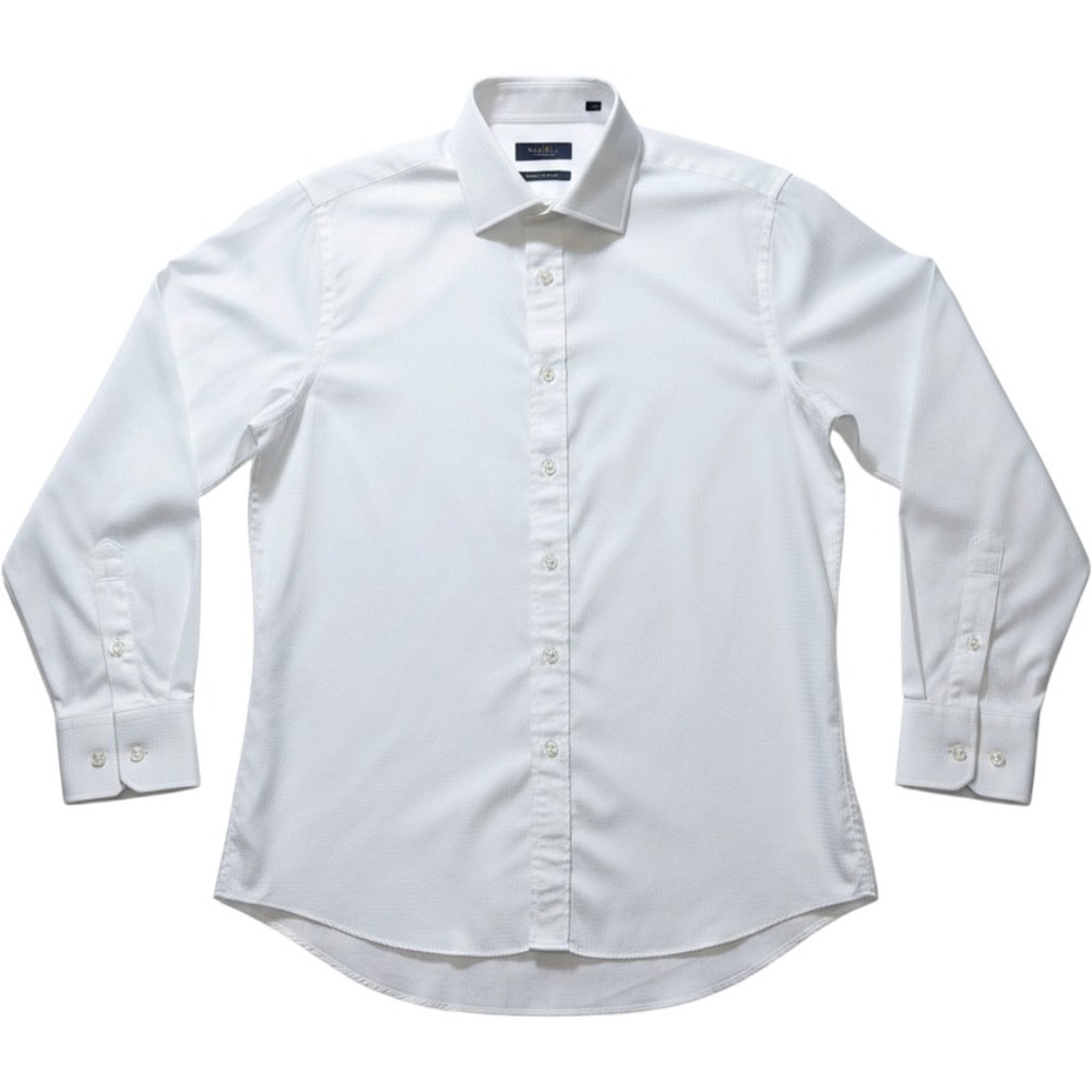 Donald J Trump Signature Collection White Dress Shirt Non-Iron Mens 17 34/35
